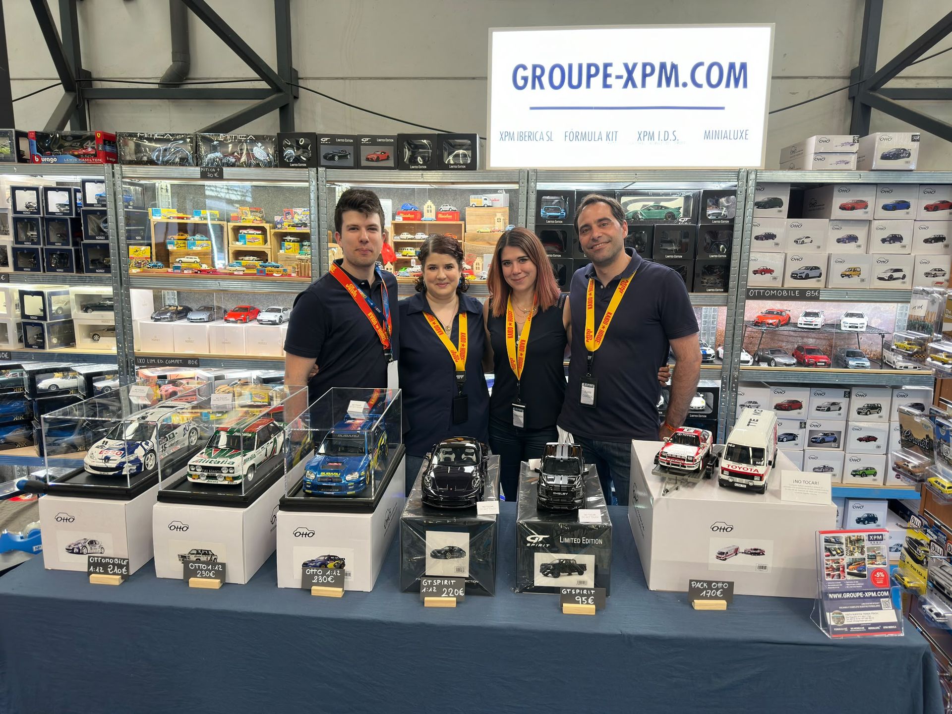 El equipo de stands, en Galiexpo 2026.