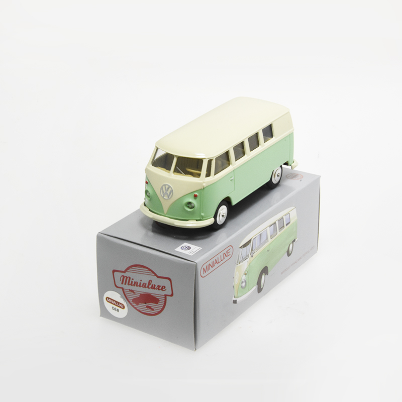 1:43 VOLKSWAGEN COMBI BUS CON SWAROVSKI®  - EDICIÓN LIMITADA NUMERADA - MINIALUXE