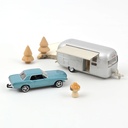 FORD MUSTANG ET CARAVANE AIRTREAM -1968