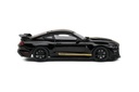 1:43 SHELBY MUSTANG GT500 BLACK W/GOLD STRIPE 2020
