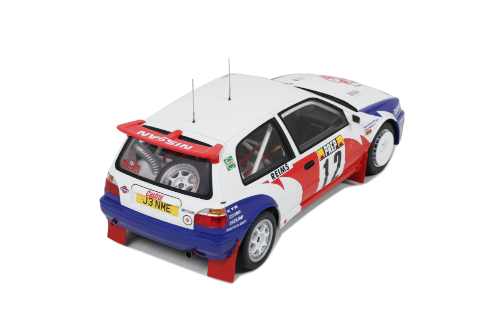 NISSAN SUNNY GTI-R WHITE TOMMI MAKINEN RALLYE MONTE CARLO 1992