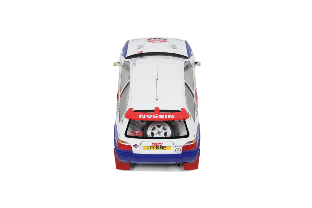 NISSAN SUNNY GTI-R WHITE TOMMI MAKINEN RALLYE MONTE CARLO 1992
