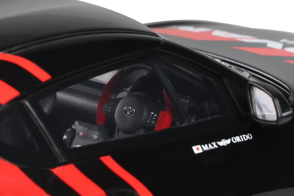 1:18 TOYOTA SUPRA GR BY ADVAN BLACK 2020