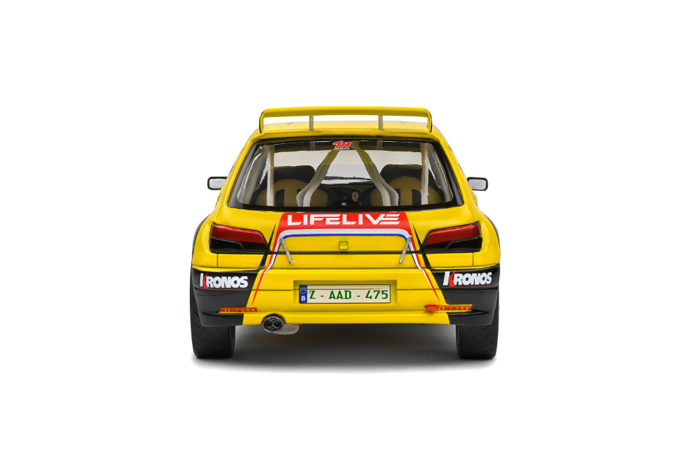 1:18 PEUGEOT 306 MAXI YELLOW #2 T.NEUVILLE/A.CORNET EIFEL RALLYE FEST