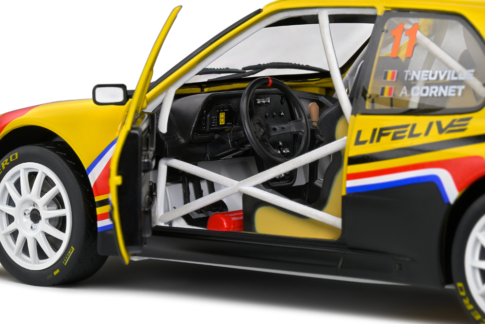 1:18 PEUGEOT 306 MAXI YELLOW #2 T.NEUVILLE/A.CORNET EIFEL RALLYE FEST