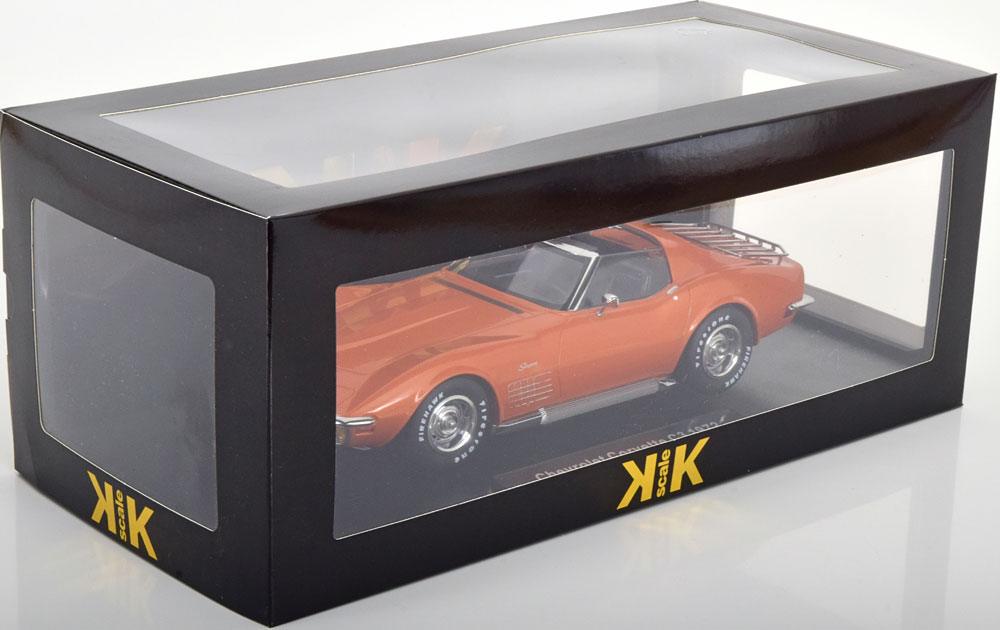 CHEVROLET CORVETTE C3 1972 ORANGE METALLISE