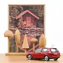 VW Golf III GTI 1996 Rouge Flash 1/18