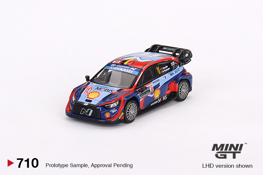HYUNDAI i20 N RALLY TEAM SHELL #11 - 3rd ON RALLY MONTECARLO 2023