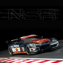 Corvette C6R Repsol blue 71 AW - SLOT