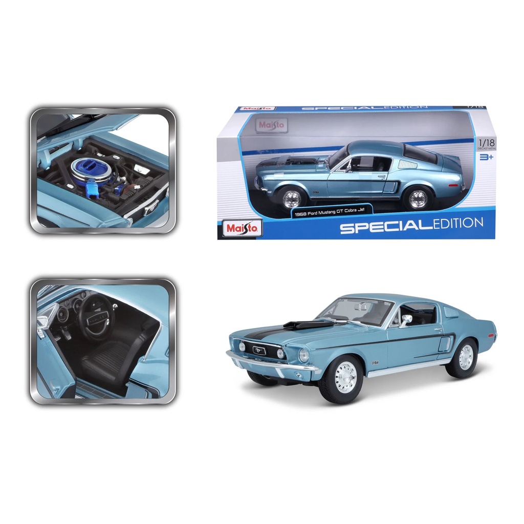 FORD MUSTANG GT COBRA JET -1968 