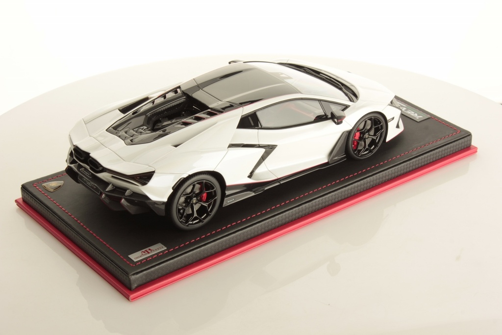 LAMBORGHINI REVUELTO (BIANCO SIDERALE) - EDICIÓN LIMITADA 99Uds. - MR COLLECTION + BASE