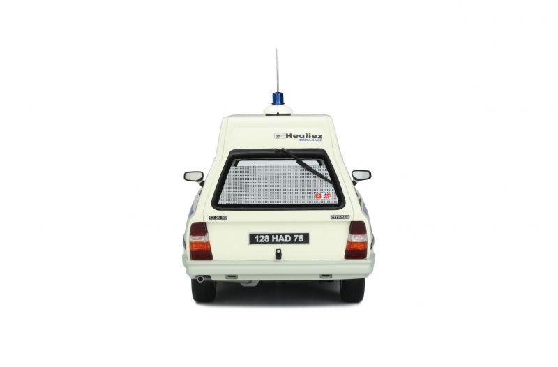 1:18 CITROËN CX BREAK AMBULANCE QUASAR HEULIEZ - 1987 EDICIÓN LIMITADA NUMERADA
