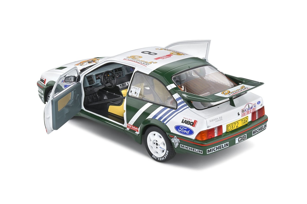 1:18 FORD SIERRA COSWORTH  TOUR DE CORSE #8 AURIOL/OCCELLI  - 1988