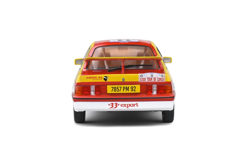 1:18 FORD SIERRA COSWORTH RS TOUR DE CORSE #11 AURIOL/OCCELLI - 1987