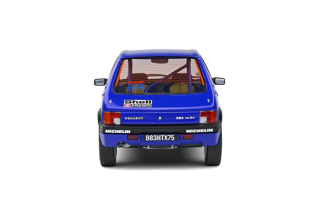 1:18 PEUGEOT 205 RALLYE TOUR DE CORSE #24 R.BOURSIER/B.FRANGIN - 1990