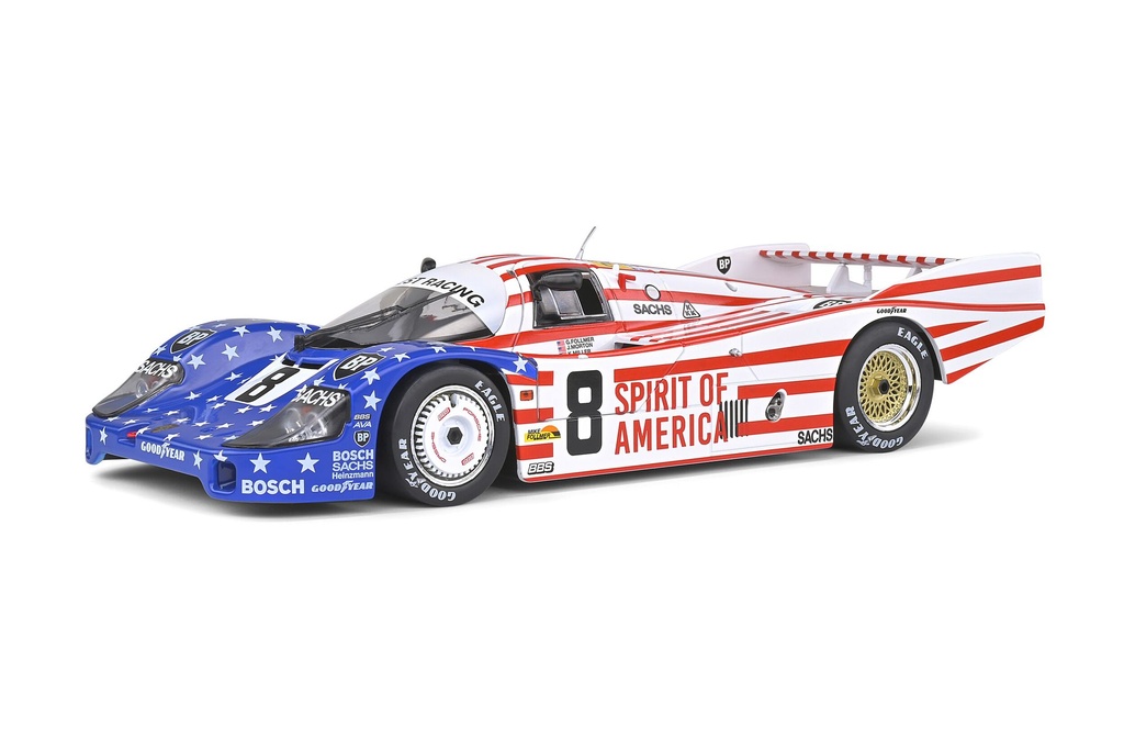 1:18 PORSCHE 956 LH #8 FOLLMER, MORTON, MILLER - 1986 24H LE MANS