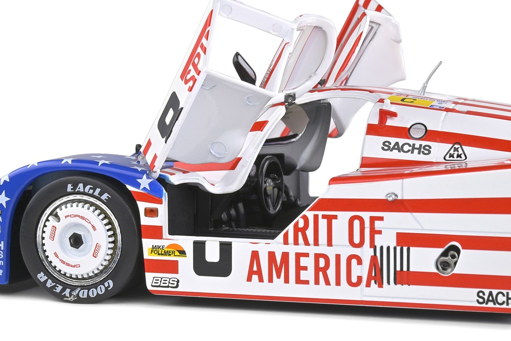 1:18 PORSCHE 956 LH #8 FOLLMER, MORTON, MILLER - 1986 24H LE MANS
