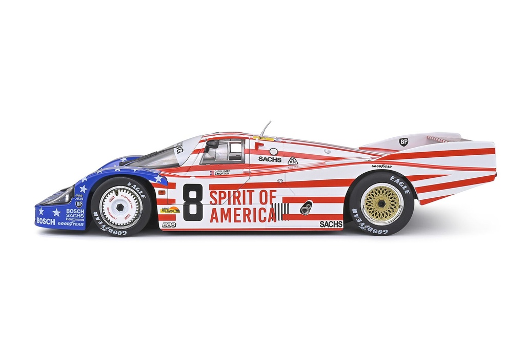 1:18 PORSCHE 956 LH #8 FOLLMER, MORTON, MILLER - 1986 24H LE MANS