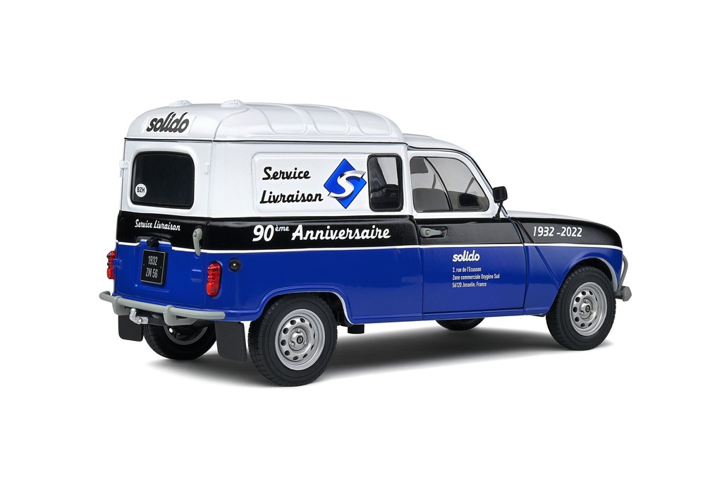 1:18 RENAULT 4L F4 "90TH ANNIVERSAIRE 1932-2022" - 1988