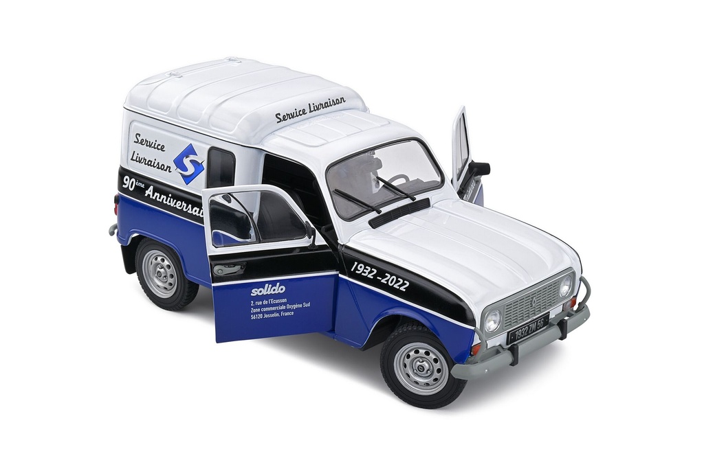1:18 RENAULT 4L F4 "90TH ANNIVERSAIRE 1932-2022" - 1988