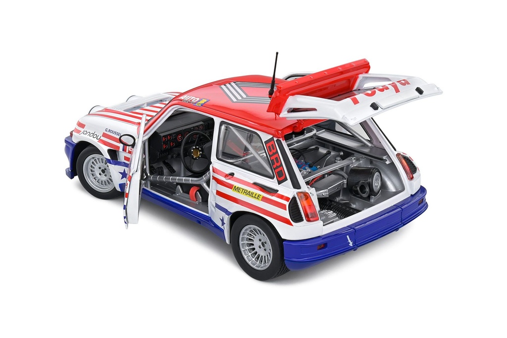 1:18 RENAULT 5 MAXI RALLYCROSS #6 G. ROUSSEL  - 1987