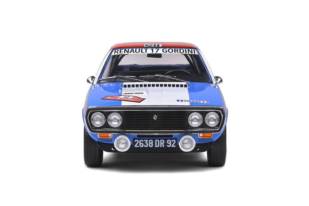 1:18 RENAULT R17 GORDINI RALLYE PRESS ON REGARDLESS #12 J.L.THERIER – 1974