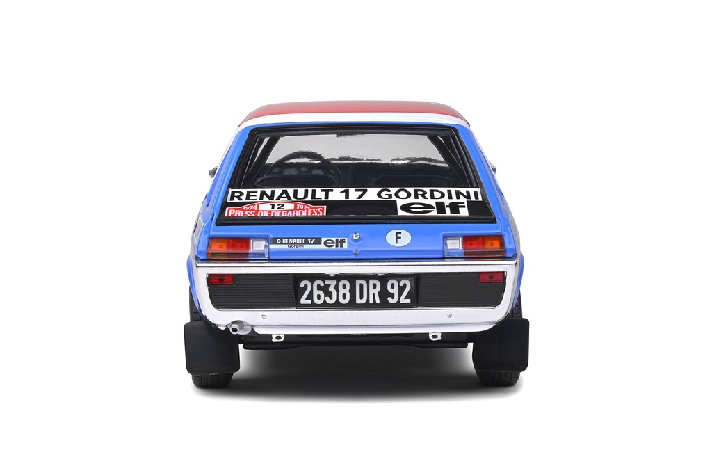 1:18 RENAULT R17 GORDINI RALLYE PRESS ON REGARDLESS #12 J.L.THERIER – 1974