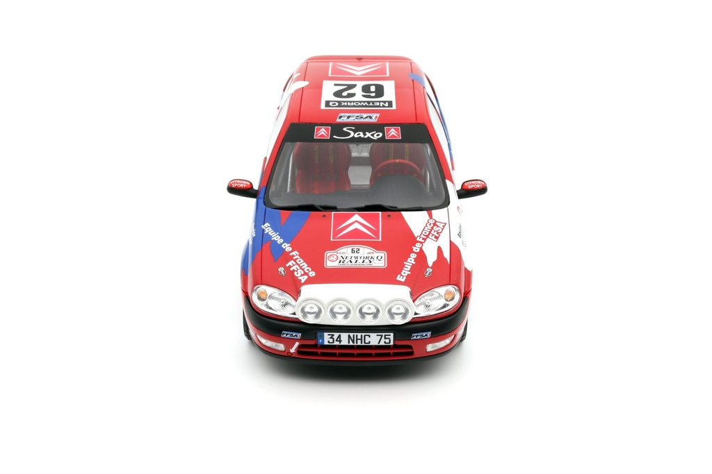1:18  CITROËN SAXO VTS RALLY RAC LOMBARD 2000  (VERSIÓN NOCHE) # S. LOEB & D. ELENA - 2000 EDICIÓN LIMITADA NUMERADA