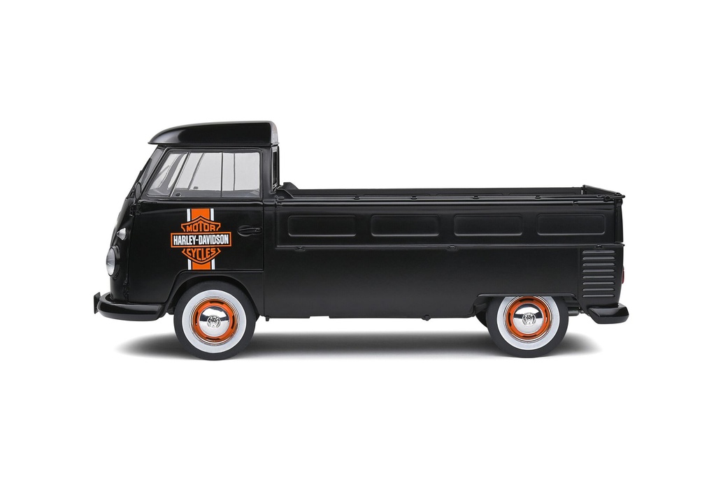 1:18 VOLKSWAGEN T1 PICK UP CUSTOM "HARLEY DAVIDSON" CON TABLA DE SURF - 1950