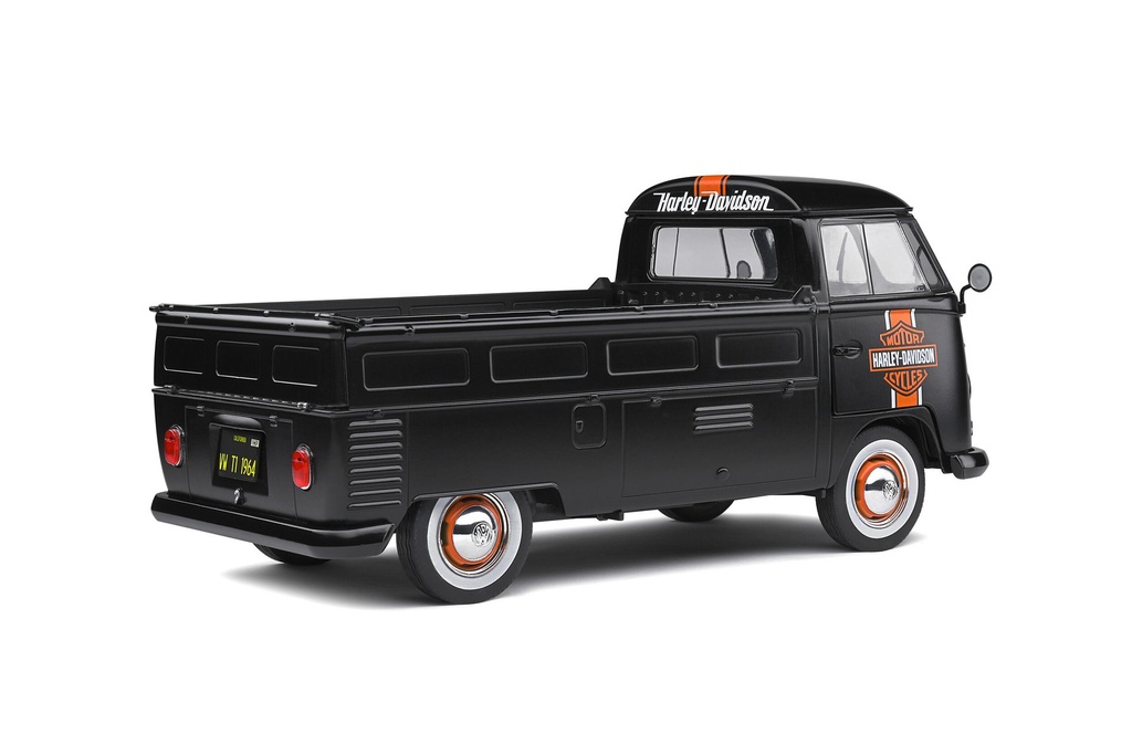 1:18 VOLKSWAGEN T1 PICK UP CUSTOM "HARLEY DAVIDSON" CON TABLA DE SURF - 1950