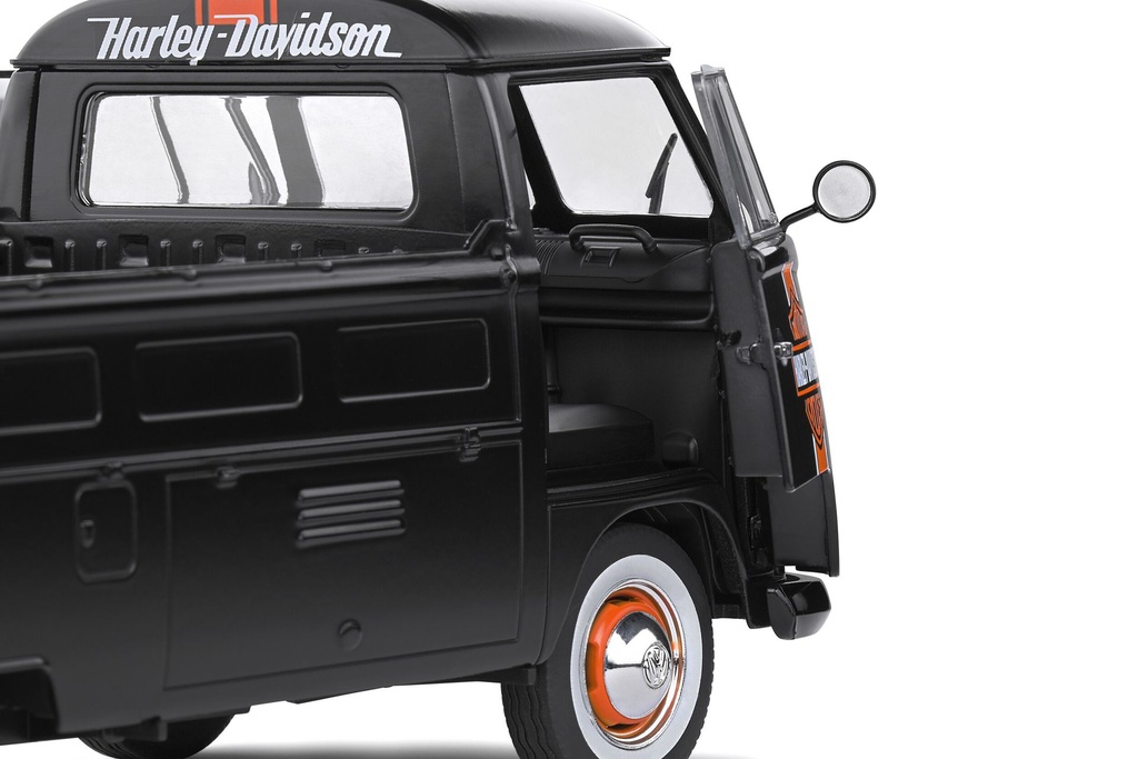 1:18 VOLKSWAGEN T1 PICK UP CUSTOM "HARLEY DAVIDSON" CON TABLA DE SURF - 1950