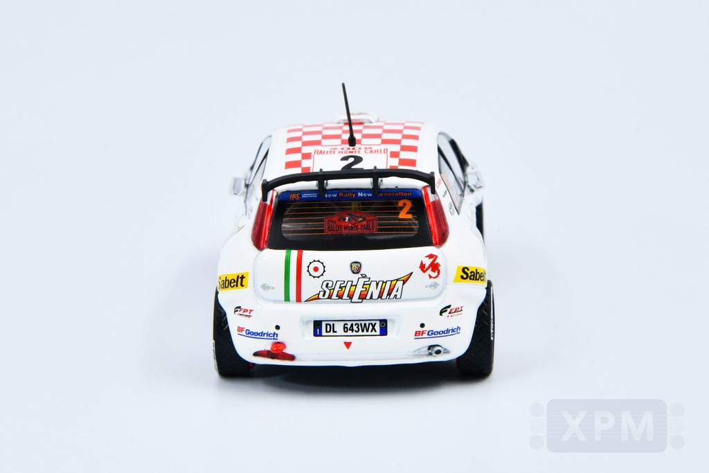 1:43 ABARTH GRANDE PUNTO S2000 (G.BASSO- M.MOTA)- RALLYE MONTECARLO 2009