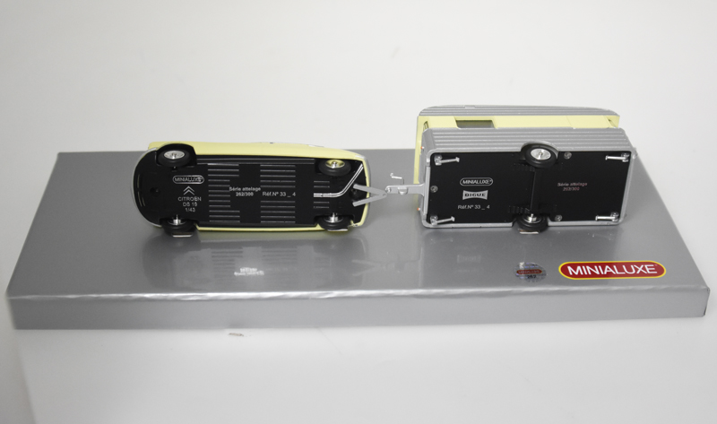 1:43 CITROËN DS + CARAVANA DIGNE - EDICIÓN LIMITADA NUMERADA - MINIALUXE