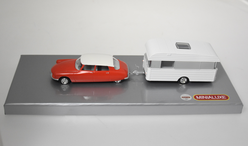 1:43 CITROËN DS + CARAVANA DIGNE - EDICIÓN LIMITADA NUMERADA - MINIALUXE