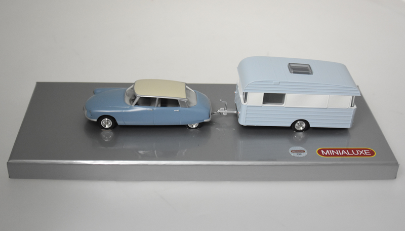 1:43 CITROËN DS + CARAVANA DIGNE - EDICIÓN LIMITADA NUMERADA - MINIALUXE