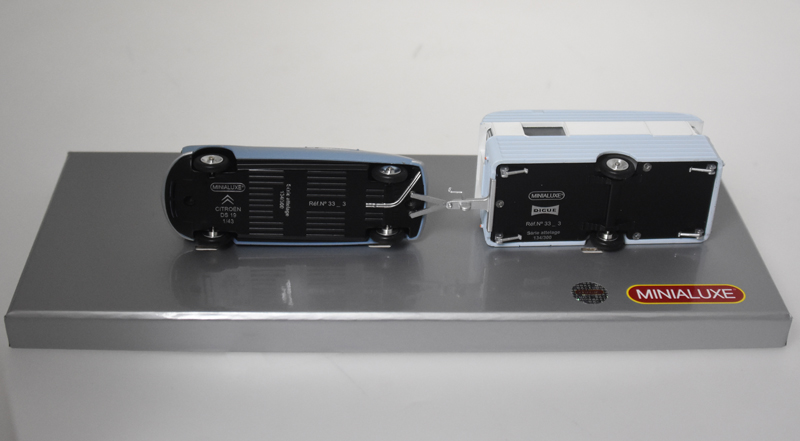 1:43 CITROËN DS + CARAVANA DIGNE - EDICIÓN LIMITADA NUMERADA - MINIALUXE
