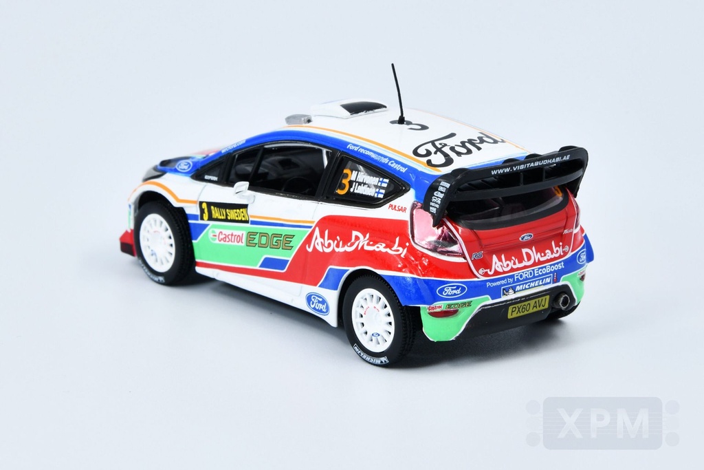1:43 FORD FIESTA RS WRC (M.HIRVONEN-J.LEHTINEB) - RALLY SWEDEN 2011