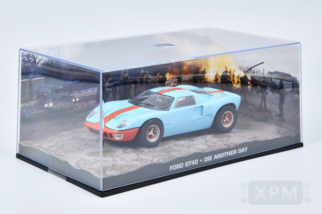 1:43 FORD GT40 - DIE ANOTHER DAY - JAMES BOND 007 - 1968