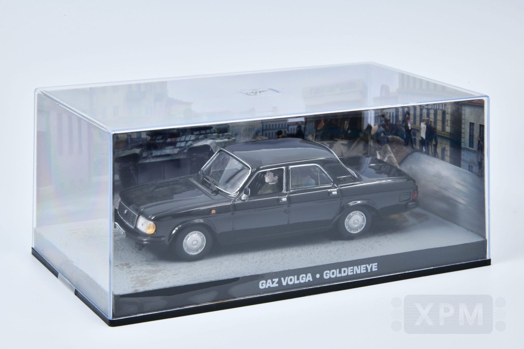 1:43 GAZ VOLGA - GOLDENEYE- JAMES BOND 007- 1995