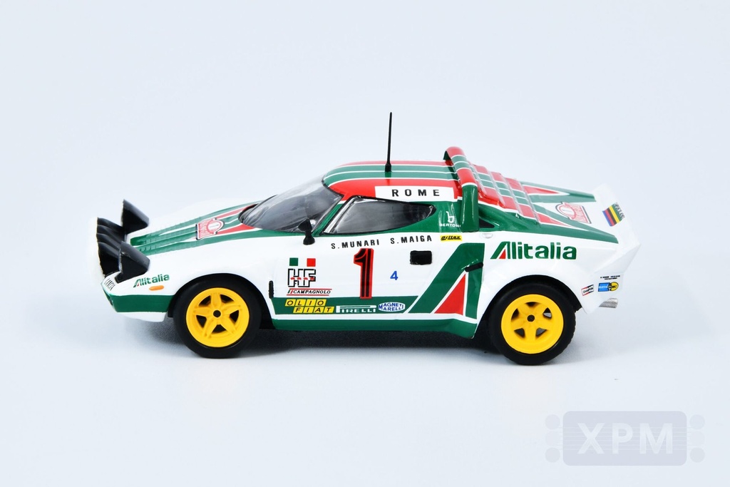 1:43 LANCIA STRATOS HF (S.MUNARI-S.MAIGA) RALLYE MONTECARLOS 1977