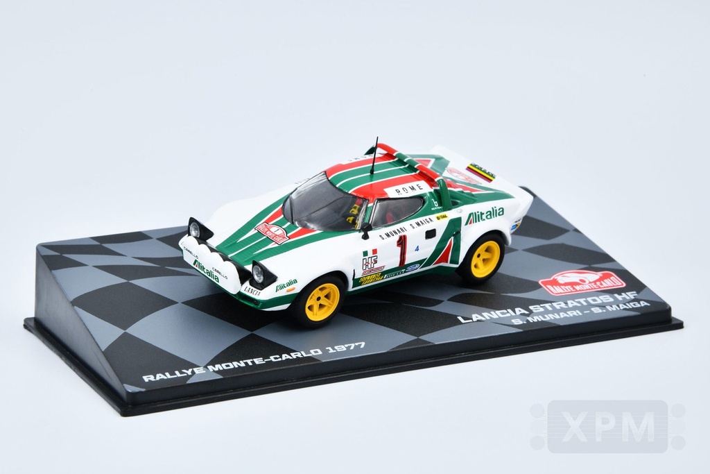 1:43 LANCIA STRATOS HF (S.MUNARI-S.MAIGA) RALLYE MONTECARLOS 1977