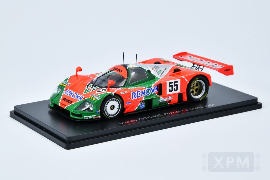 1:43 MAZDA 787B #55 24H LE MANS