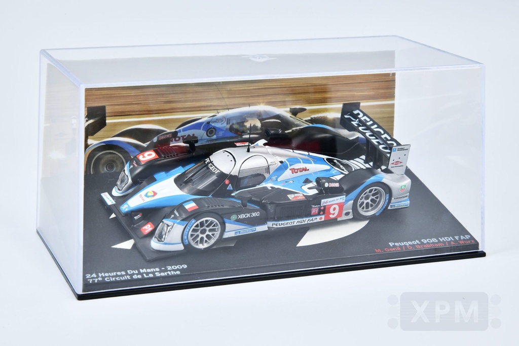 1:43 PEUGEOT 908 HDI FAP CIRCUIT DE LA SARTHE 2009