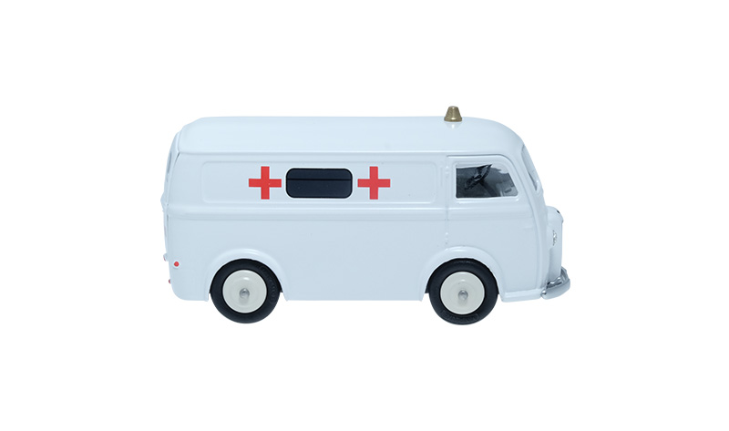 1:43 PEUGEOT D4 A AMBULANCE CON SWAROVSKI®  - EDICIÓN LIMITADA NUMERADA - MINIALUXE