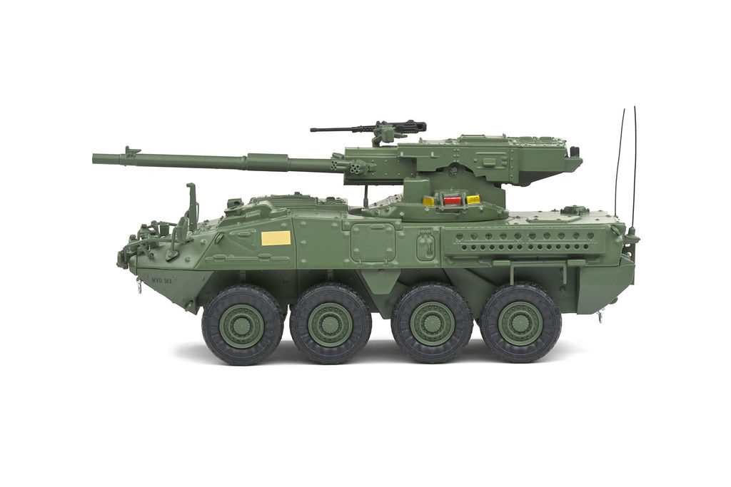 GENERAL DYNAMICS LAN SYSTEMS M1128 MGS STRYKER GREEN CAMO - 2002