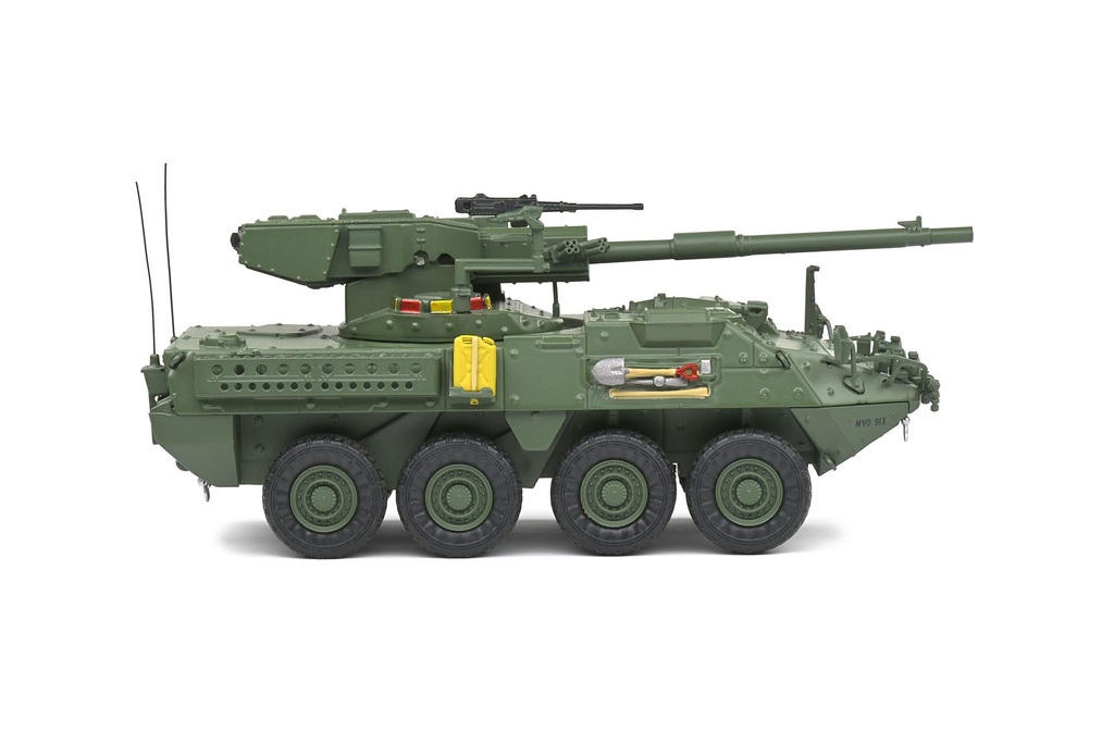GENERAL DYNAMICS LAN SYSTEMS M1128 MGS STRYKER GREEN CAMO - 2002