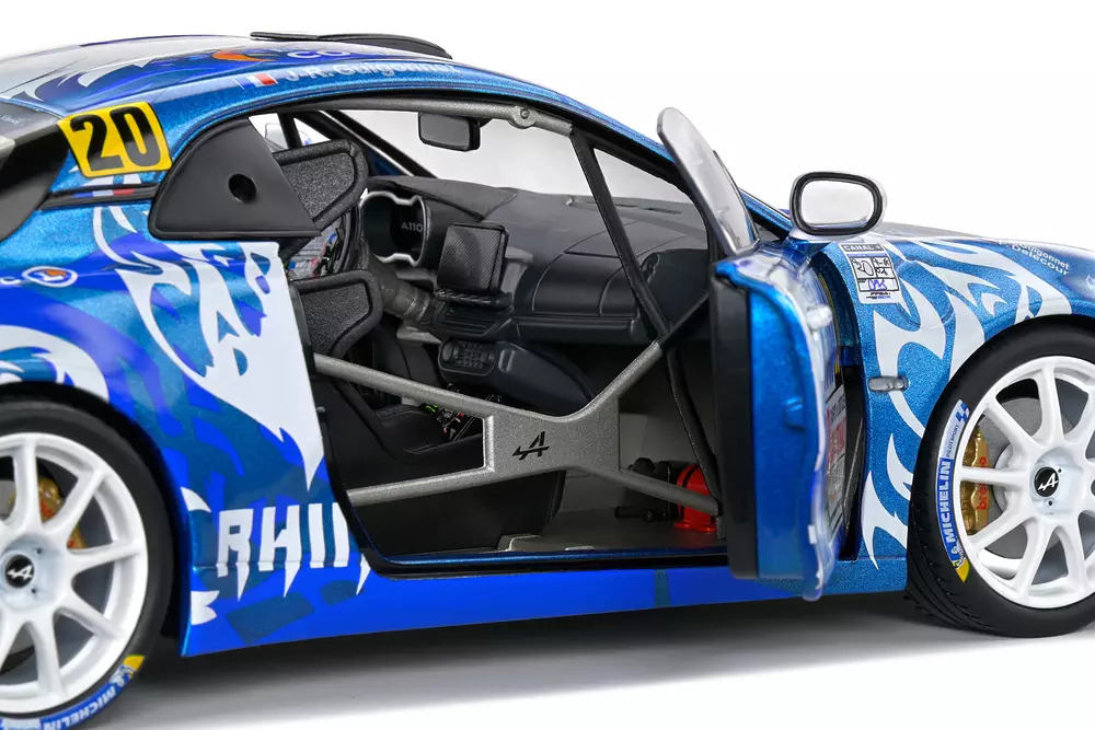 1:18 ALPINE A110 RALLYE DU VAR #20 F. DELECOUR / JR. GUIGONNET - 2021