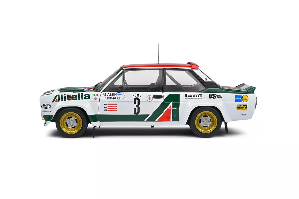 1:18 FIAT 131 ABARTH ALITALIA #3 ALEN / KIVIMÄKI RALLYE MONTECARLO – 1979
