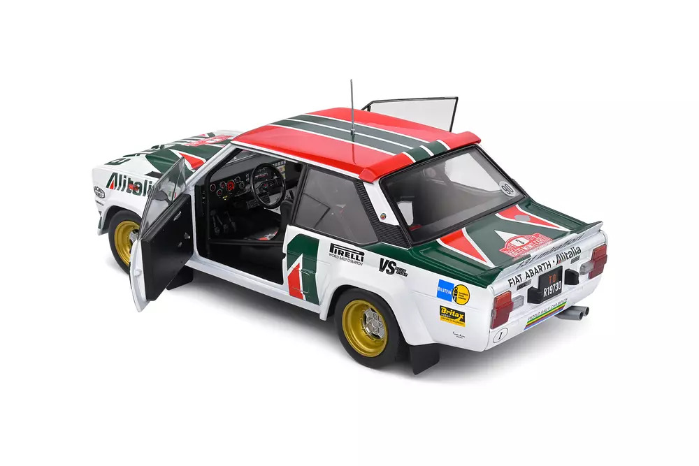 1:18 FIAT 131 ABARTH ALITALIA #3 ALEN / KIVIMÄKI RALLYE MONTECARLO – 1979