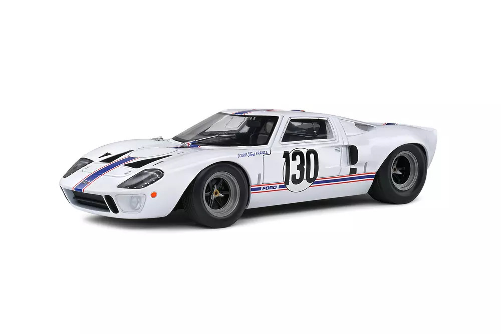 1:18 FORD GT40 MK1 WHITE #130 H.GREDER / J.M.GIORGI TARGA FLORIO – 1967